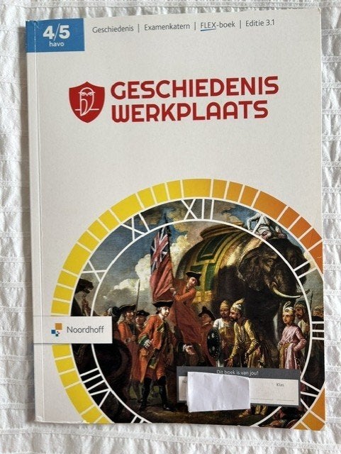 Geschiedenis werkplaats 4/5 HAVO, Boeken, Schoolboeken, Geschiedenis, HAVO, Ophalen of Verzenden, Zo goed als nieuw