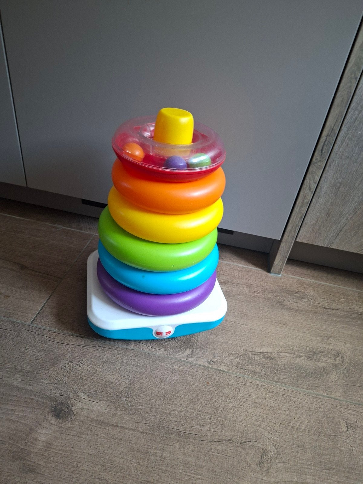 Fisher-Price Stapeltoren met XL Ringen, Kinderen en Baby's, Speelgoed | Fisher-Price, Ophalen of Verzenden, Gebruikt, Overige typen