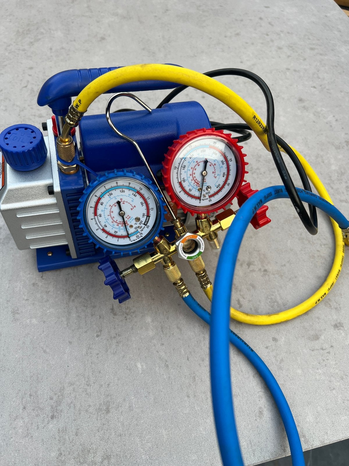Vacuümpomp voor airco’s, Ophalen, Wandairco, Minder dan 60 m³, 3 snelheden of meer