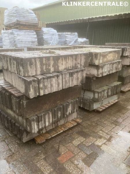 240 stuks grijs betonbanden 10x20x100cm opsluitbanden, Bij dit gebruikte product niet meer te achterhalen., Gebruikt, Verzenden