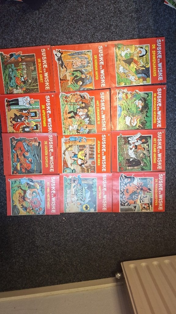Suske en wiske stripboeken, Meerdere stripboeken, Ophalen, Gelezen, Willy Vandersteen