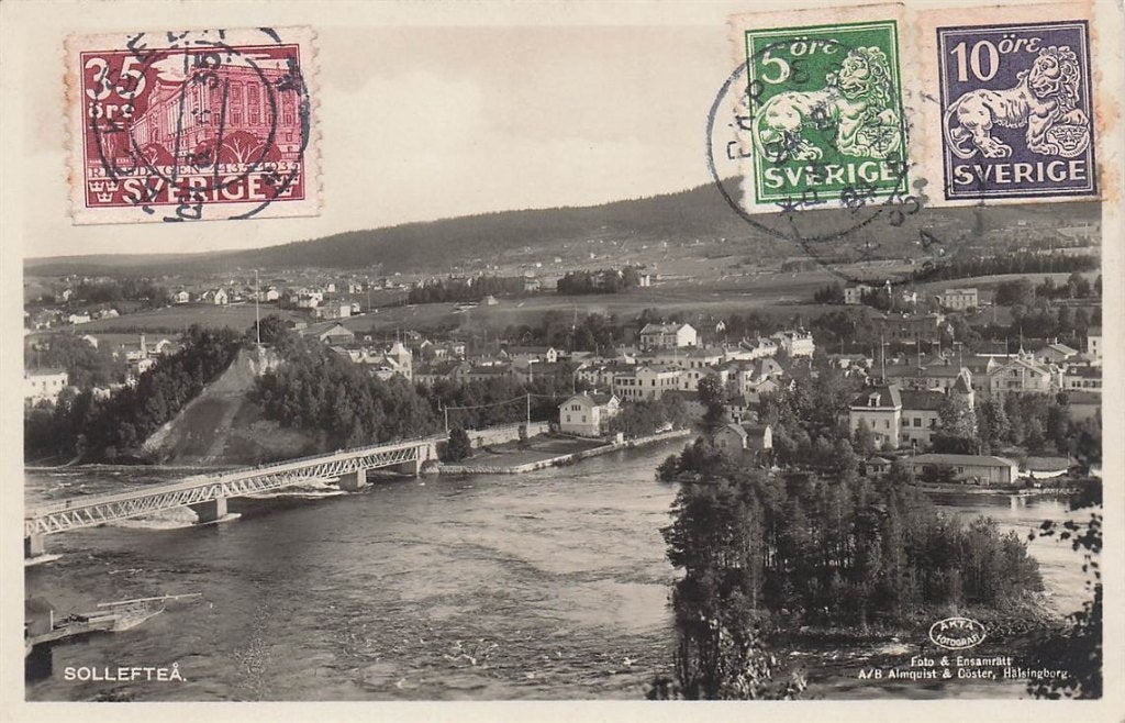 702-456-015 Solleftea, Verzenden, Voor 1920, Overig Europa