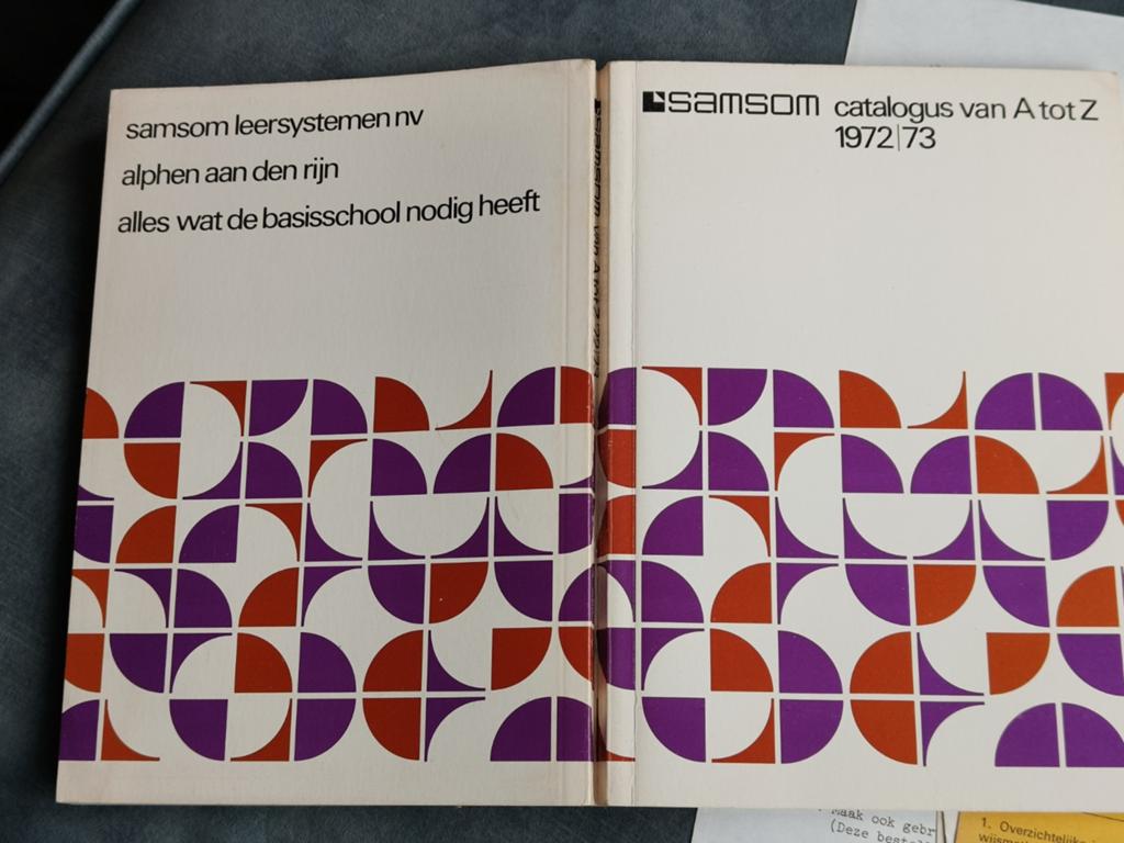 1972, CATALOGUS SAMSOM LEERMIDDELEN, Boeken, Ophalen of Verzenden, Gelezen, Overige onderwerpen