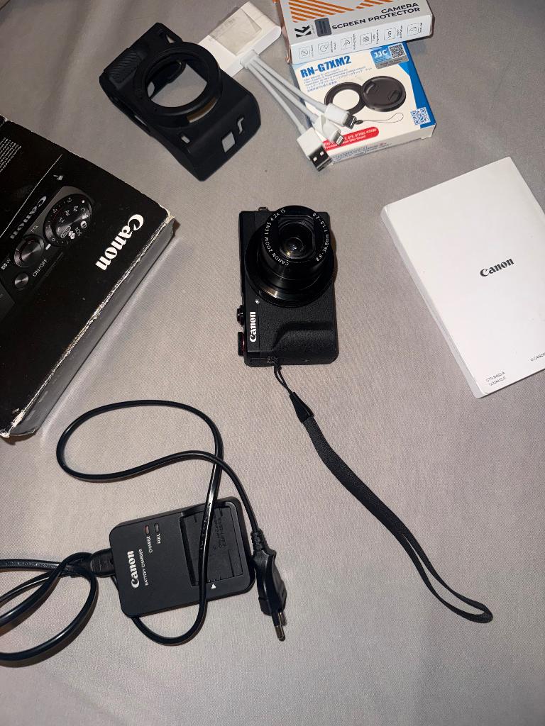 Canon g7x Mark III, Audio, Tv en Foto, Fotocamera's Digitaal, Nieuw, Canon, 4 t/m 7 keer, Ophalen of Verzenden