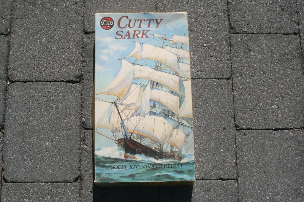 Airfix Cutty Sark (model kit Engels vrachtschip) (1976), Ophalen, Zo goed als nieuw, 1:200 of kleiner, Airfix