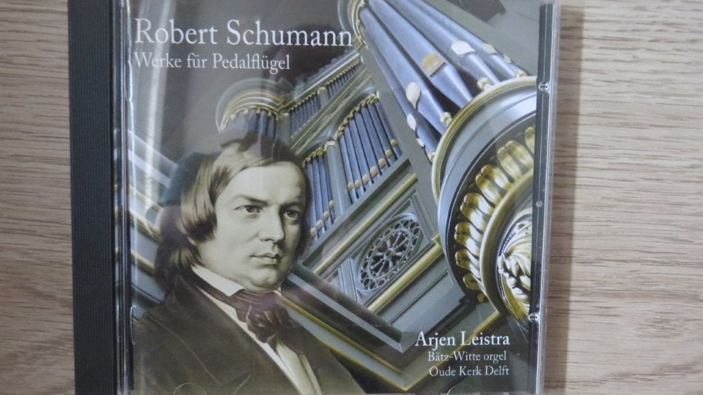 Cd orgel Robert Schumann Werke fur Pedalflugel Arjen Leistra, Ophalen of Verzenden, Classicisme, Zo goed als nieuw, Kamermuziek