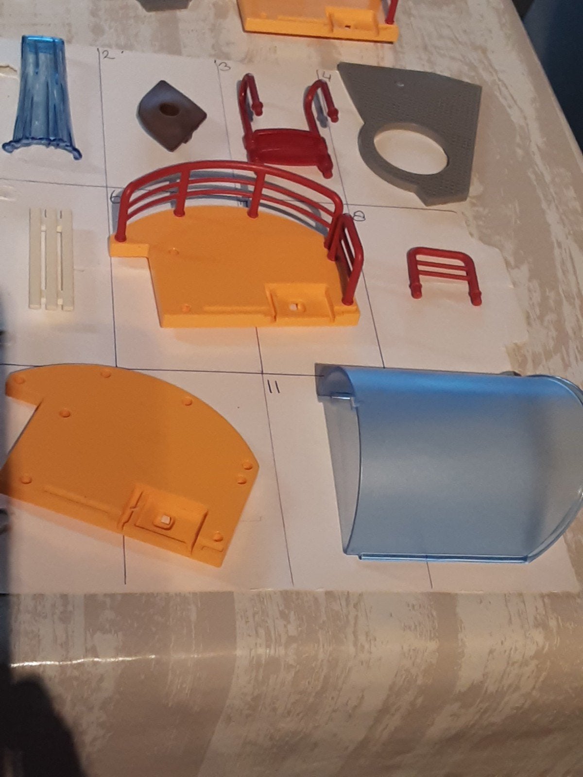 zwembad onderdelen 4858, Kinderen en Baby's, Speelgoed | Playmobil, Gebouw, Losse onderdelen, Zo goed als nieuw, Family fun