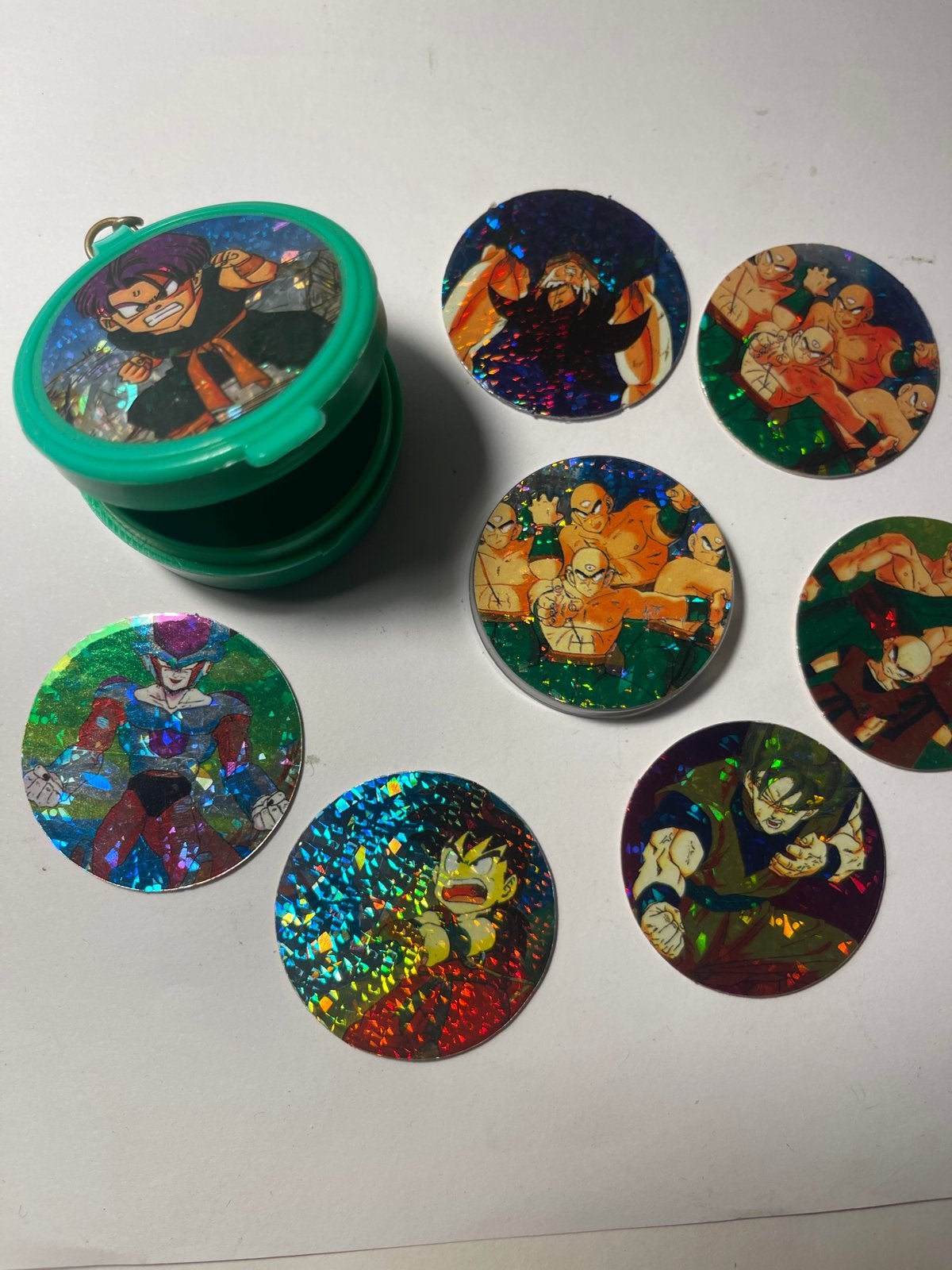 Dragon Ball Z Glitter Caps (Pogs) - Merlin (2000), Verzenden, Zo goed als nieuw