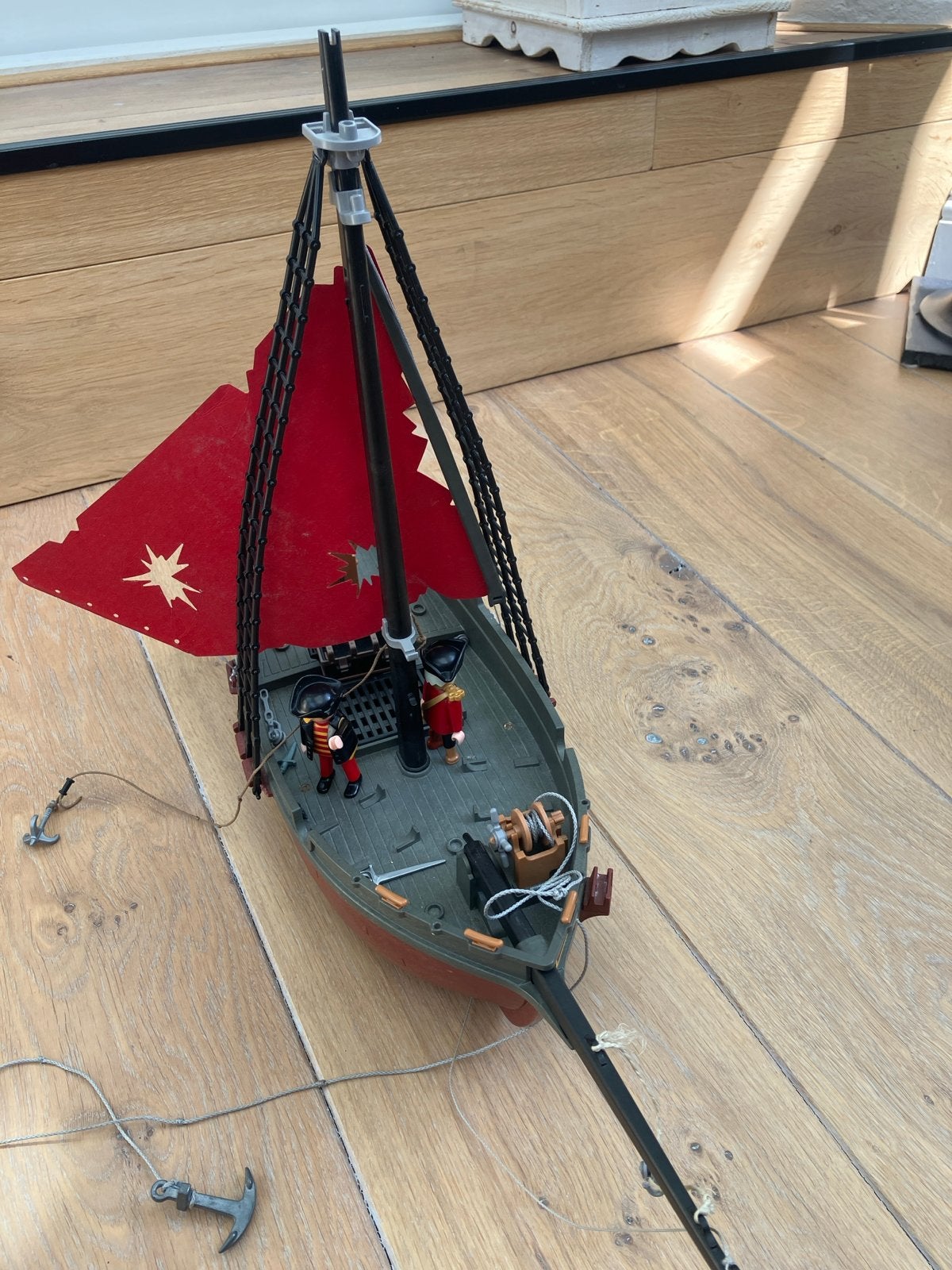Playmobil Piratenschip met figuren en accessoires, Ophalen, Pirates, Gebruikt, Complete set