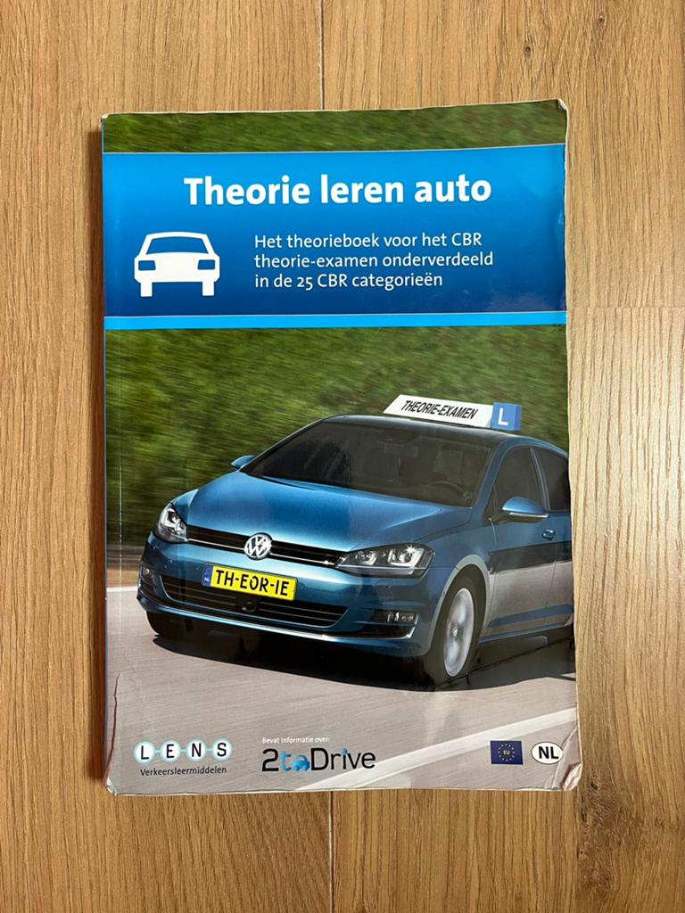 Theorieboek auto, Ophalen of Verzenden, Alpha, Gelezen, Niet van toepassing