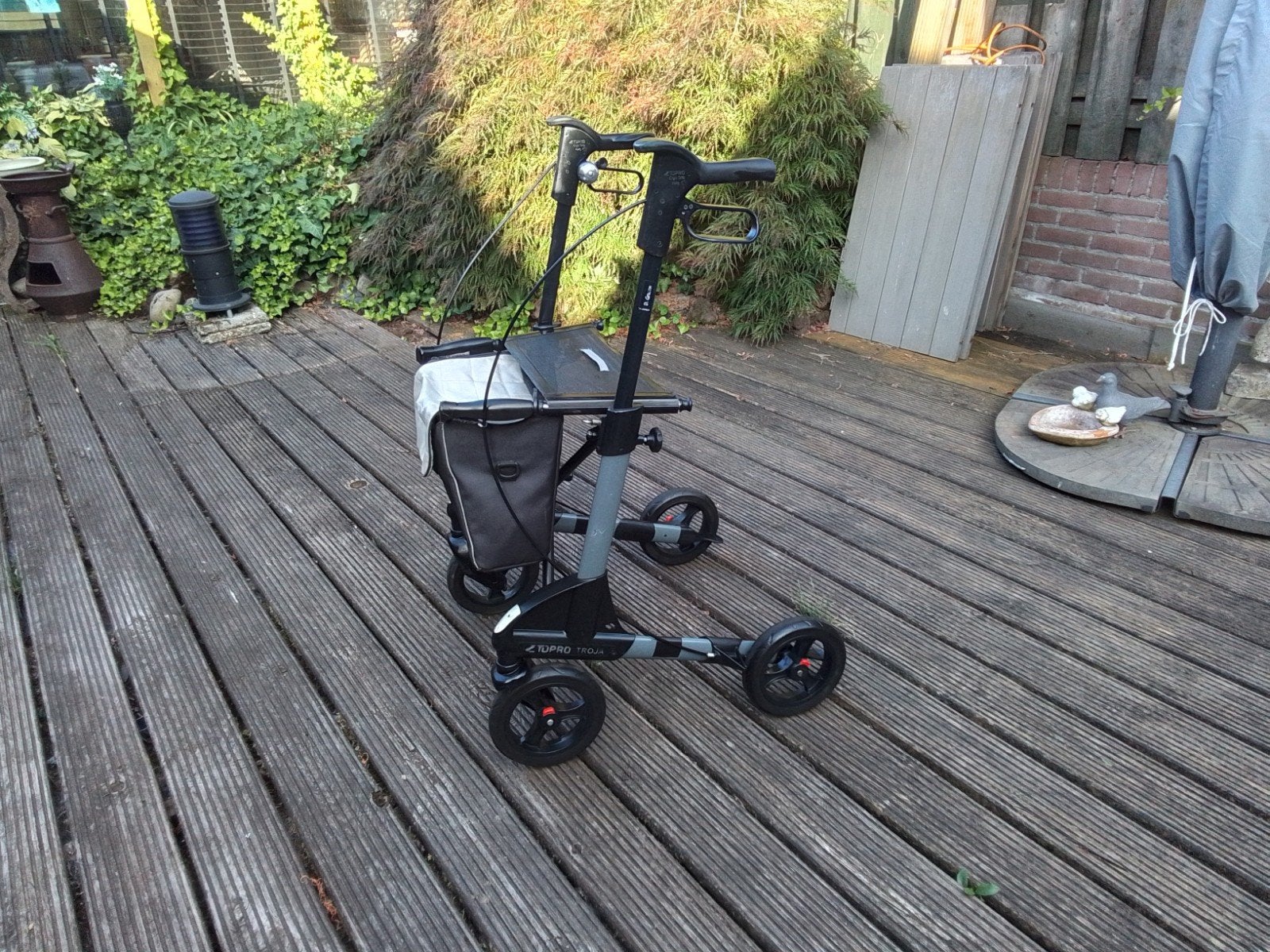 Rollator merk Topro Troja 2G M., Ophalen, Opvouwbaar