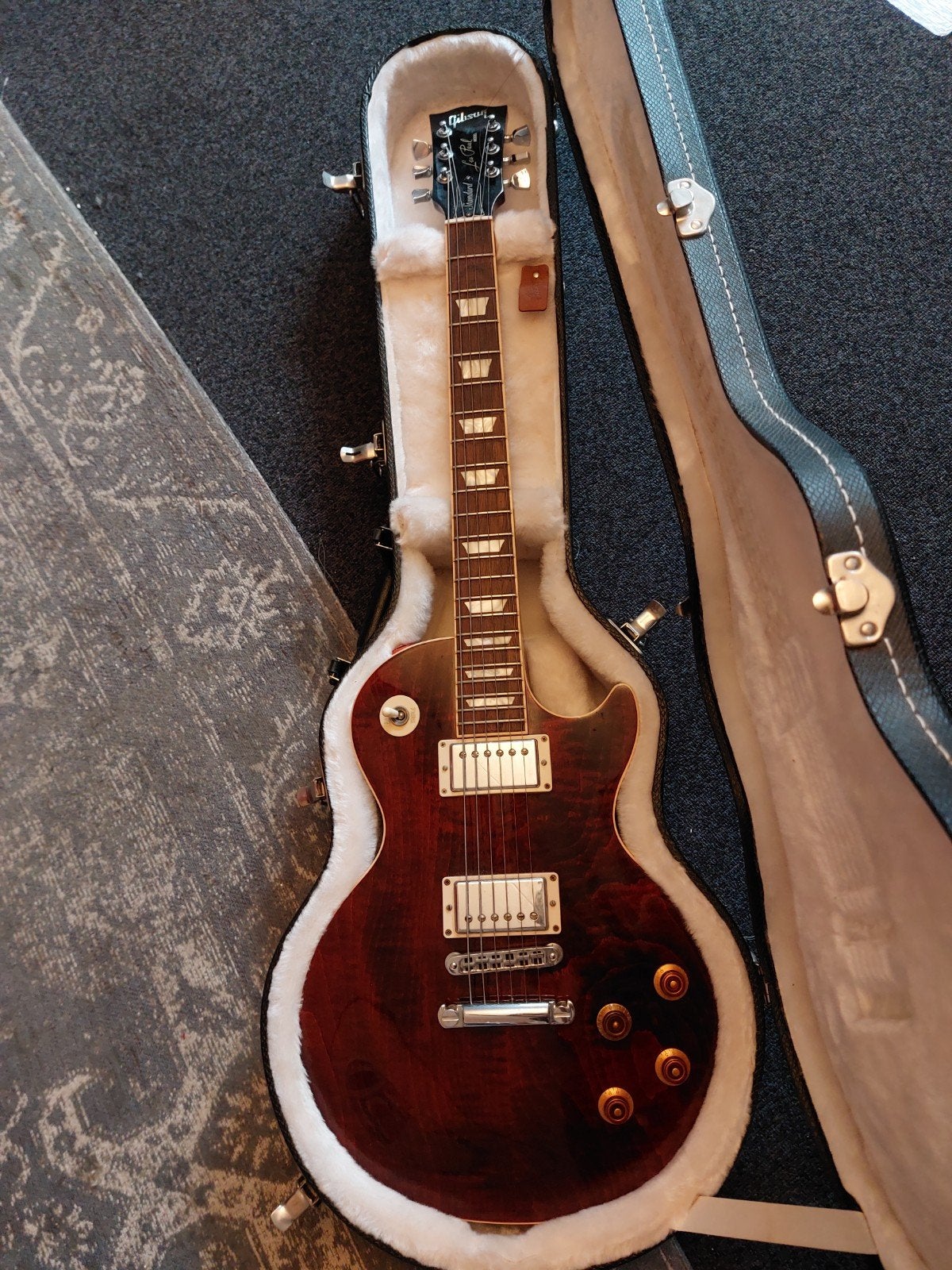Gibson Les Paul Standard U.S.A. - Wine Red 2011, Ophalen, Zo goed als nieuw, Solid body, Gibson