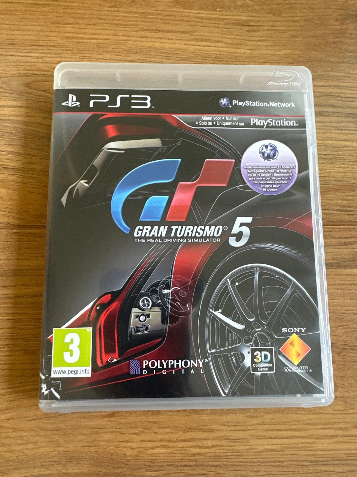 Gran Turismo 5 PS3 - The Real Driving Simulator, Online, Gebruikt, 1 speler, Racen en Vliegen