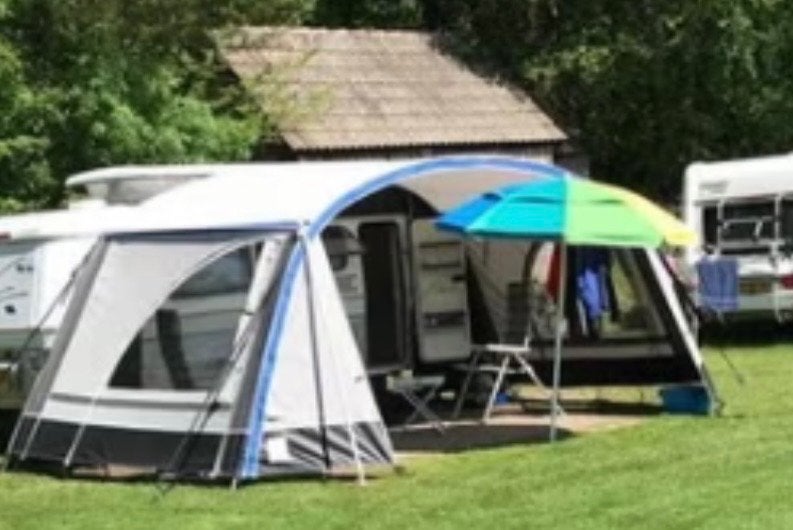 Voortent Vortex voor Eriba Troll (boogmodel), Ophalen of Verzenden, Gebruikt, Polyester, Overige merken