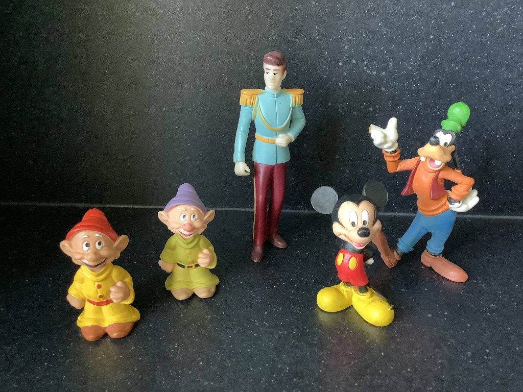 5 verschillende bully bullyland figuren disney 1,50 per stuk, Ophalen of Verzenden, Zo goed als nieuw