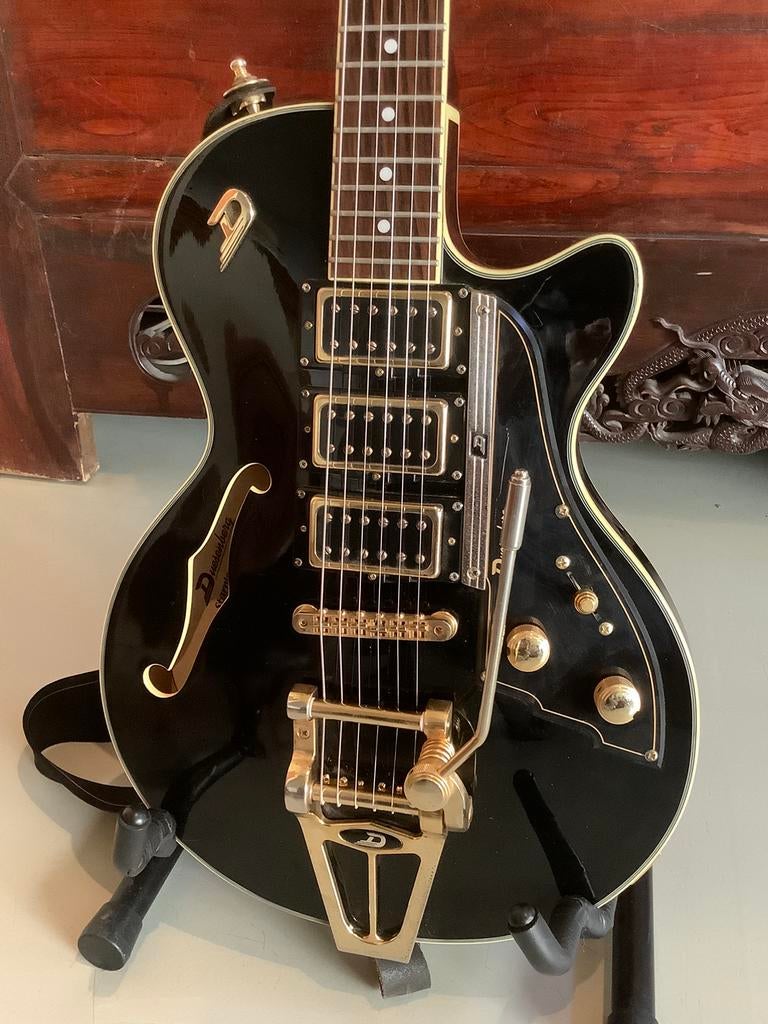 Marshall - Fender - Gibson (‘77) - Duesenberg - Guild (‘66), Ophalen of Verzenden, Gebruikt, Solid body, Fender