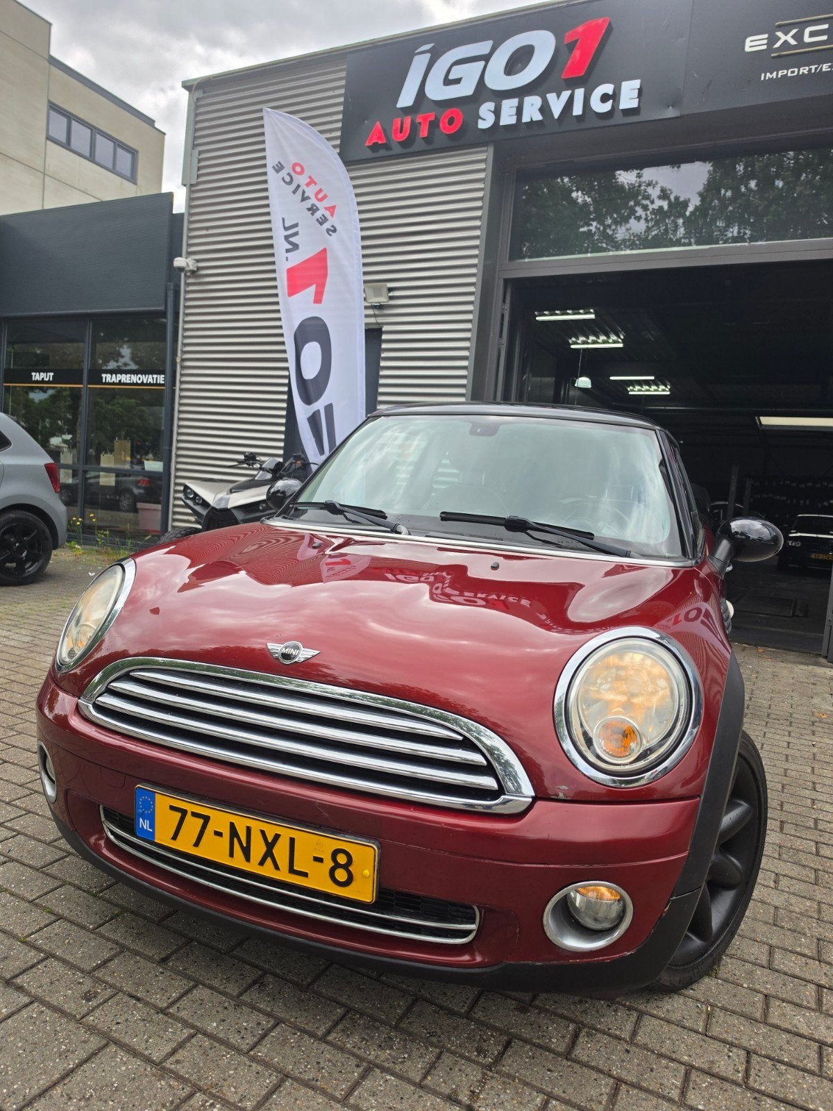 Mini 1.6 16V Cooper AUT 2007 Rood, 15 km/l, 750 kg, 4 cilinders, 4 stoelen
