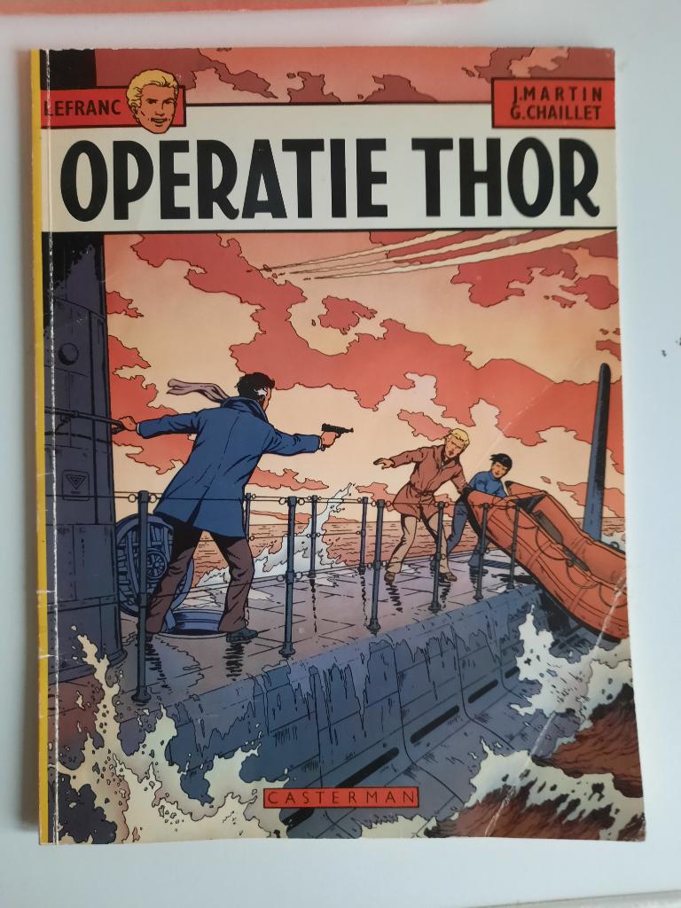 Lefranc, operatie Thor, Boeken, Eén stripboek, Ophalen of Verzenden, Zo goed als nieuw