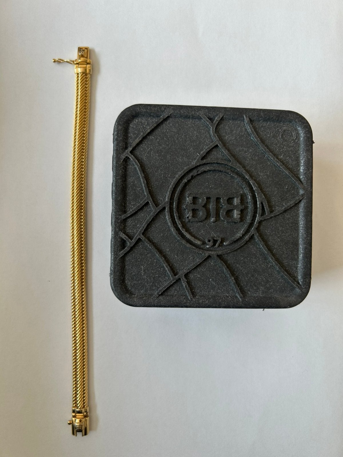 Buddha to buddha armband voor heren. Gold coated., Ophalen of Verzenden, Nieuw, Goud, Goud