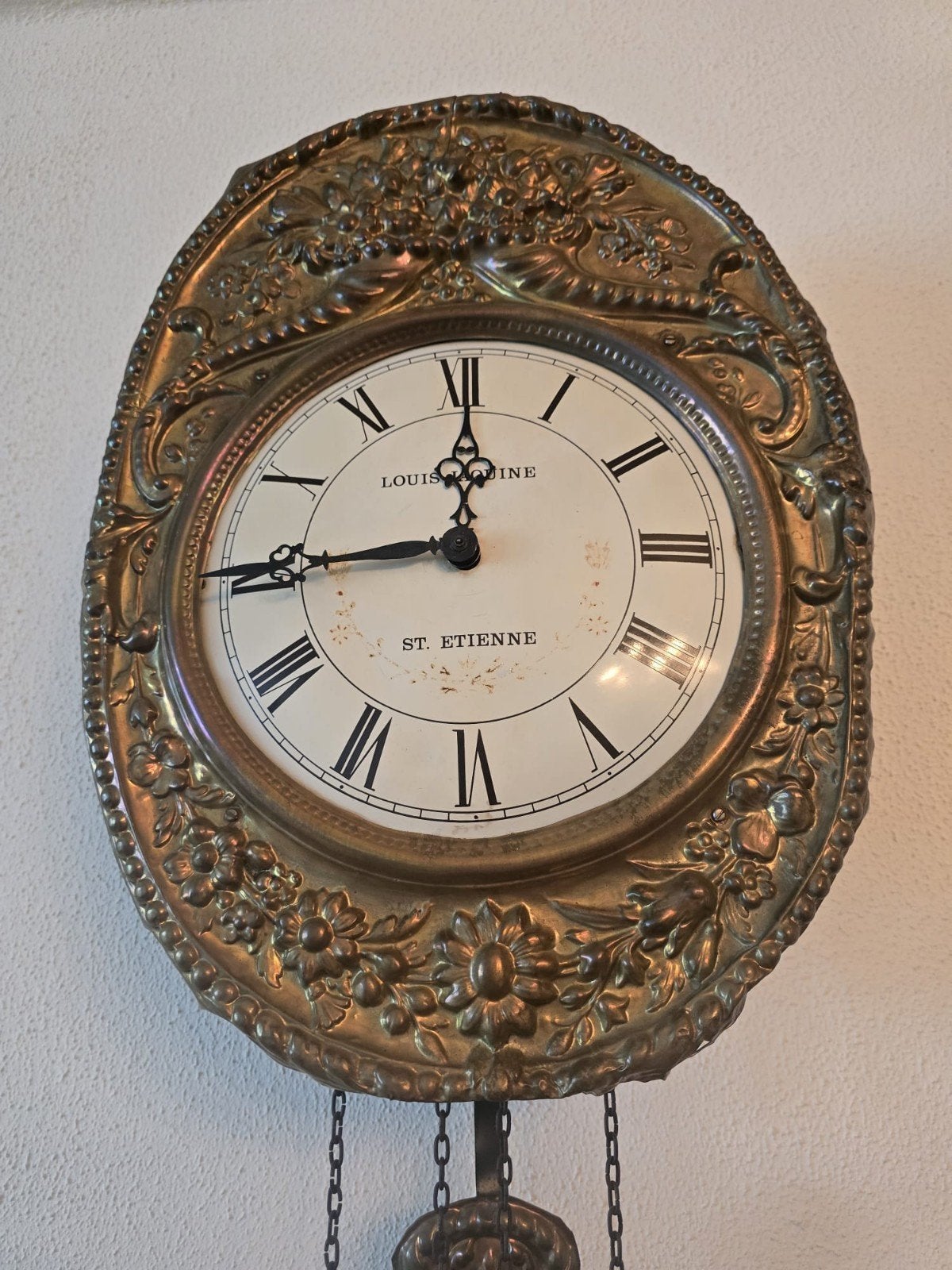 Hangende klok, Ophalen