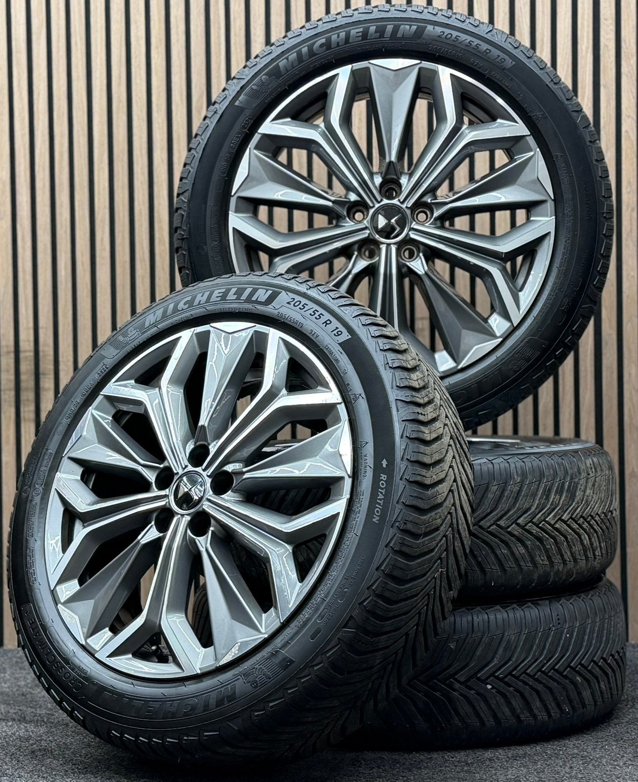 Originele 19 inch Citroen DS4 5x108 ET41 Michelin All Season, Auto-onderdelen, Banden en Velgen, ., Banden en Velgen, 205 mm, .