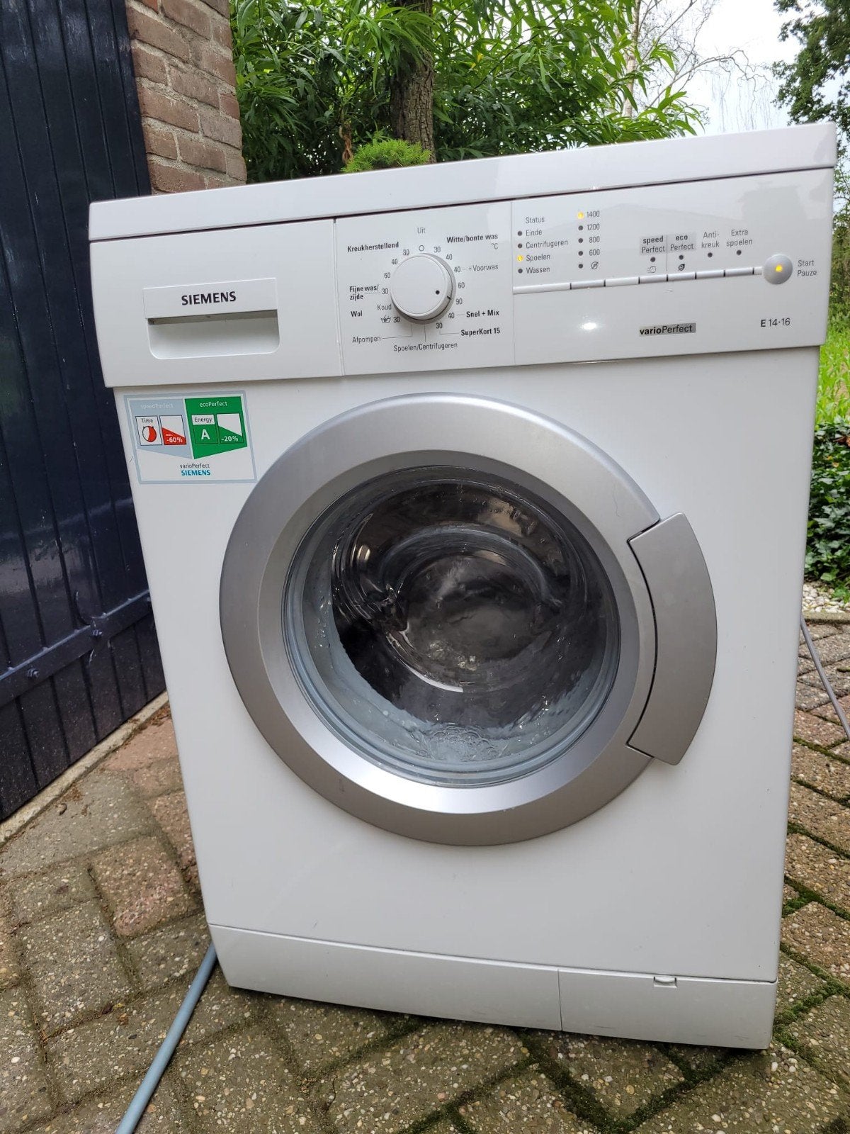 Siemens wasmachine, Witgoed en Apparatuur, Wasmachines, Ophalen, Gebruikt, Voorlader, 85 tot 90 cm