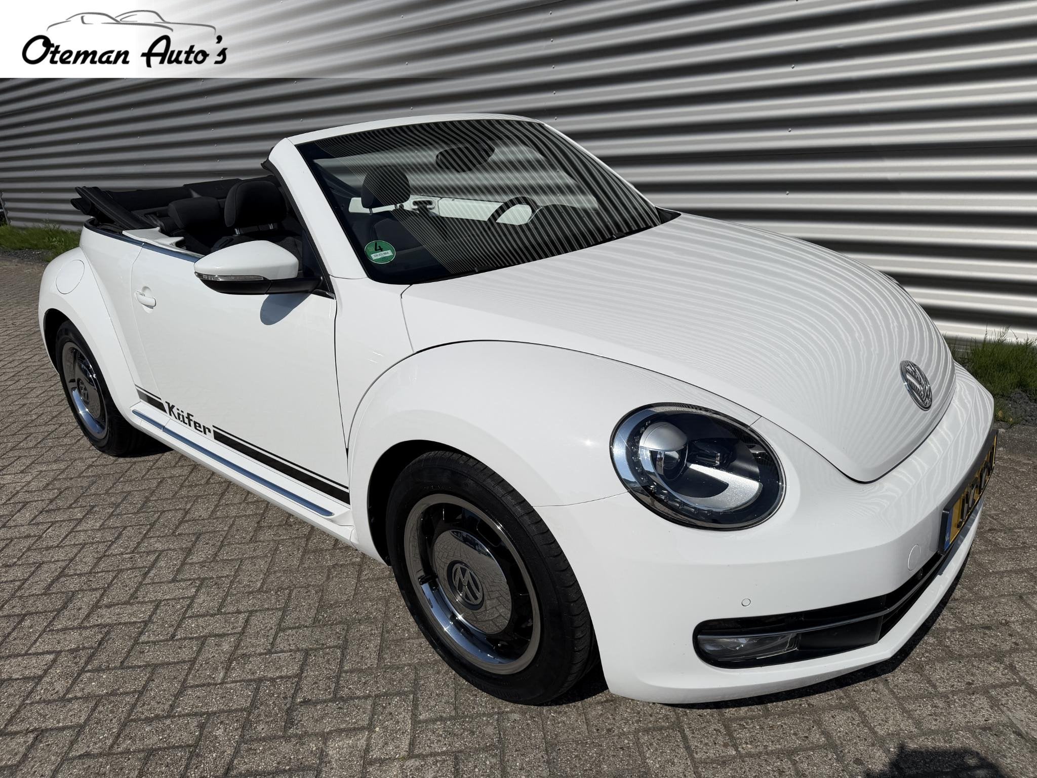 Volkswagen Beetle Cabriolet 1.4 TSI Automaat Xenon 160 PK, Auto's, Euro 5, Stof, Gebruikt, Beetle (Kever)