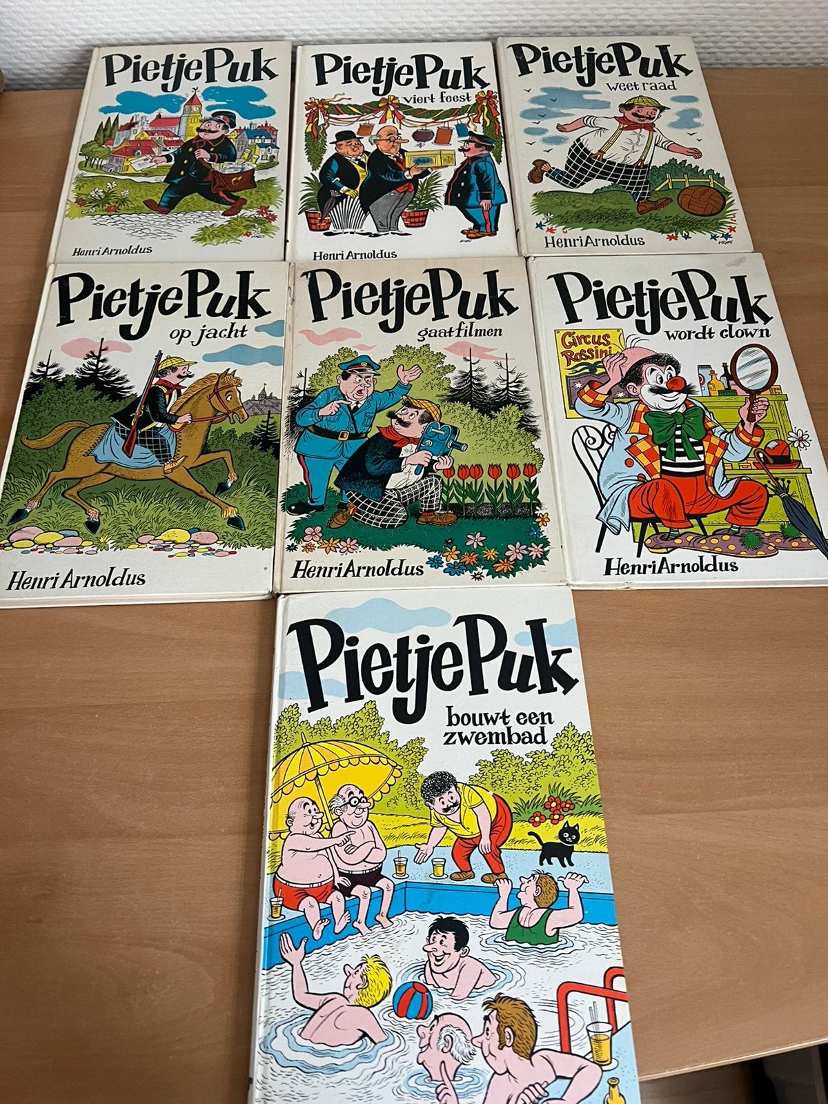 Partij pietje puk kinderboeken door Henri Arnoldus, Boeken, Ophalen of Verzenden, Gelezen, Fictie algemeen