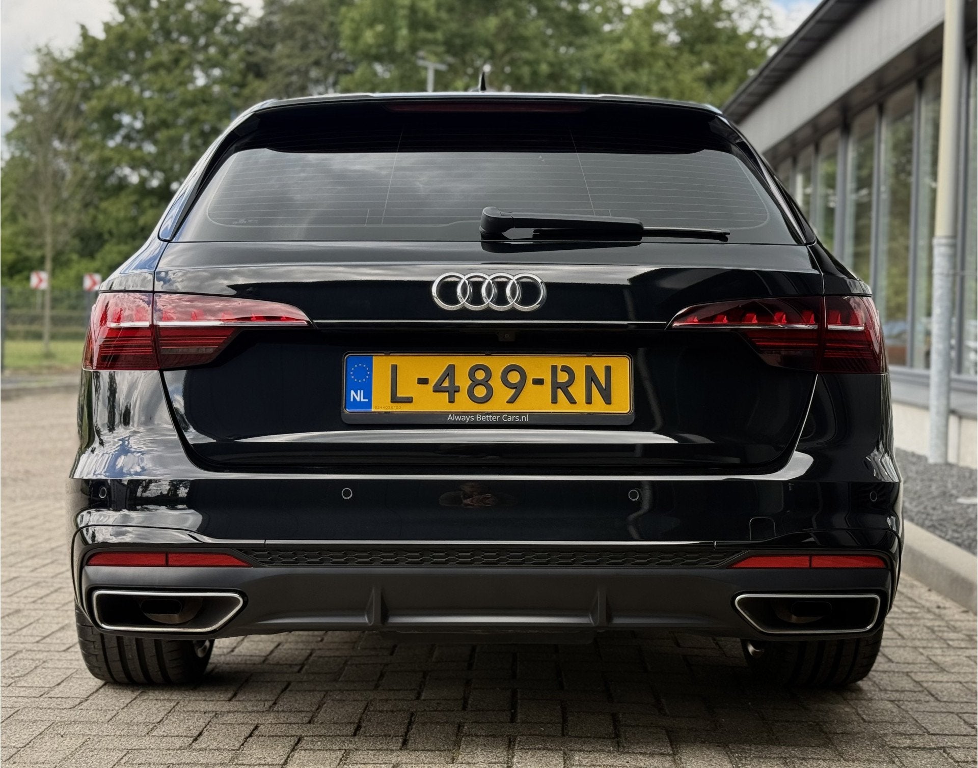 Audi A4 Avant 35 TFSI S-Line edition Pano S-line 19" ACC BTW, Auto's, Gebruikt, 4 cilinders, Zwart, Automatische klimaatregeling