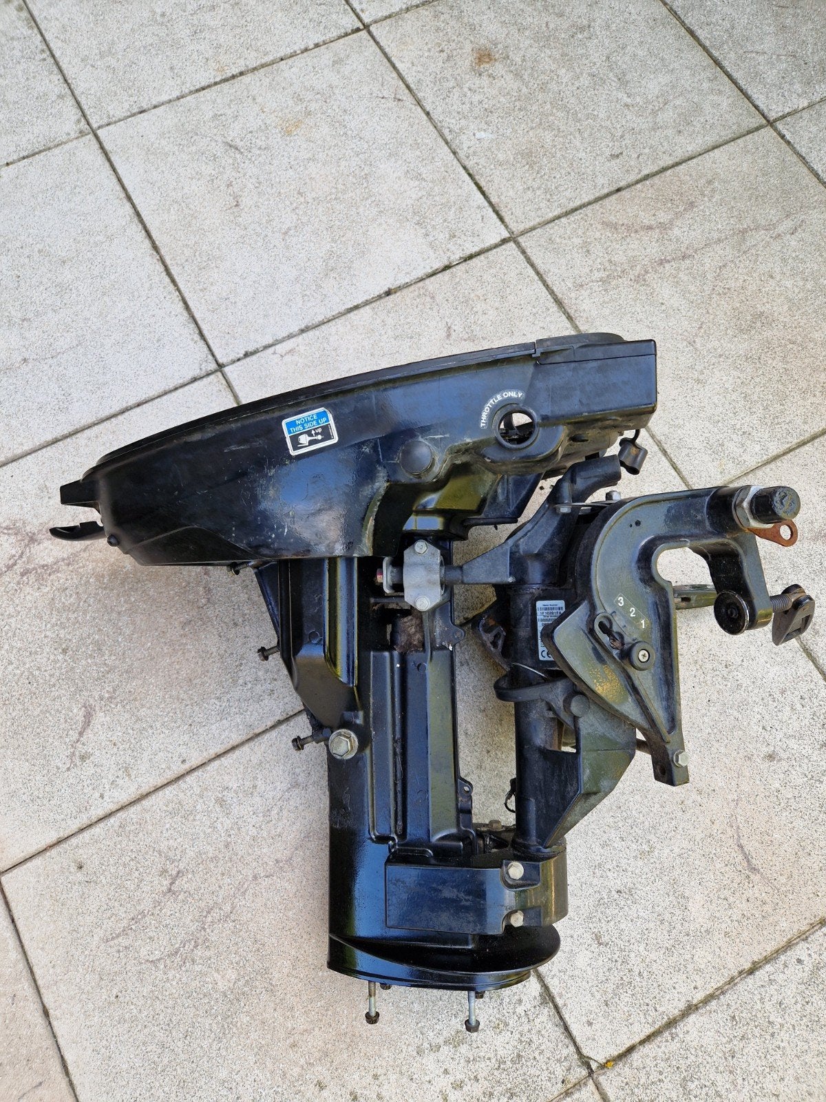 Mercury F9.9 4-takt bracket 2009, Watersport en Boten, Ophalen, Gebruikt, Motor en Techniek, Motorboot