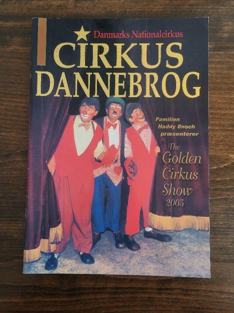 Circus Dannebrog The Golden Cirkus Show 2005 Programma, Ophalen of Verzenden, Zo goed als nieuw