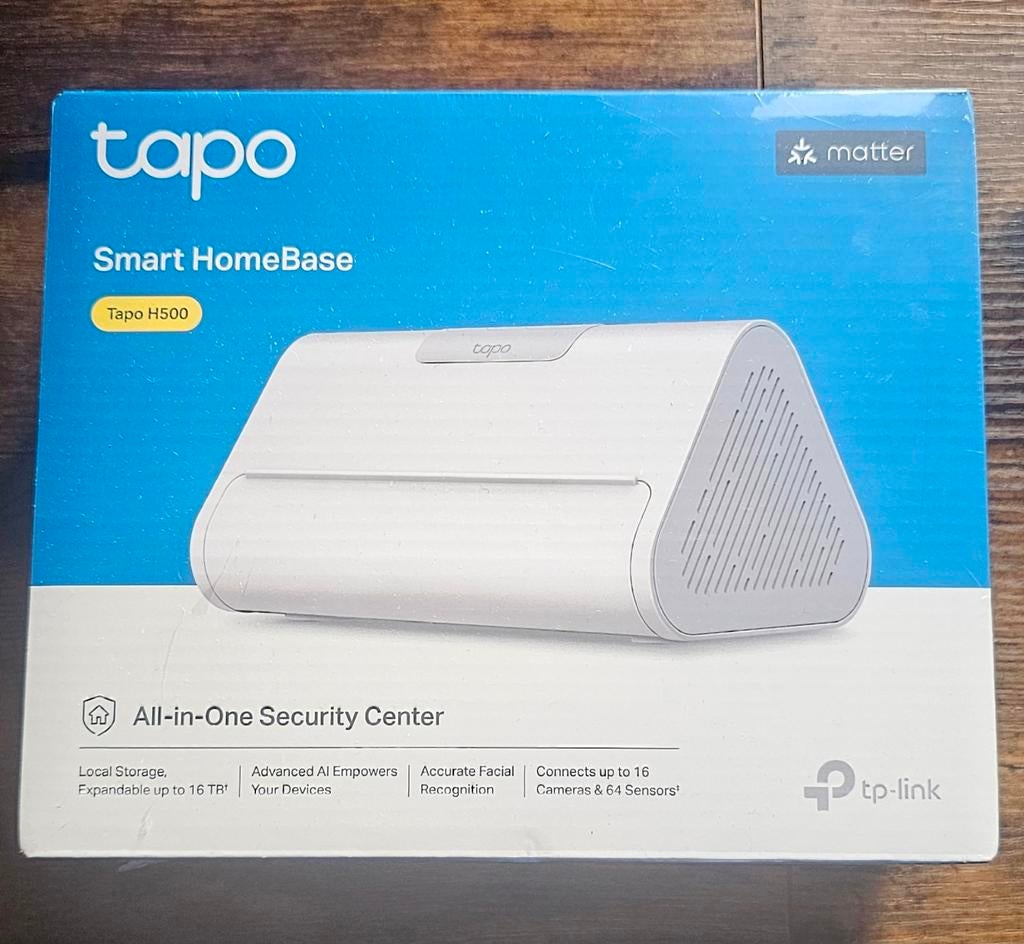 Tapo Smart HomeBase H500 - Beveiligingscentrum, Computers en Software, Harde schijven, Nieuw, Server, Extern, SSD, SATA, Ophalen of Verzenden