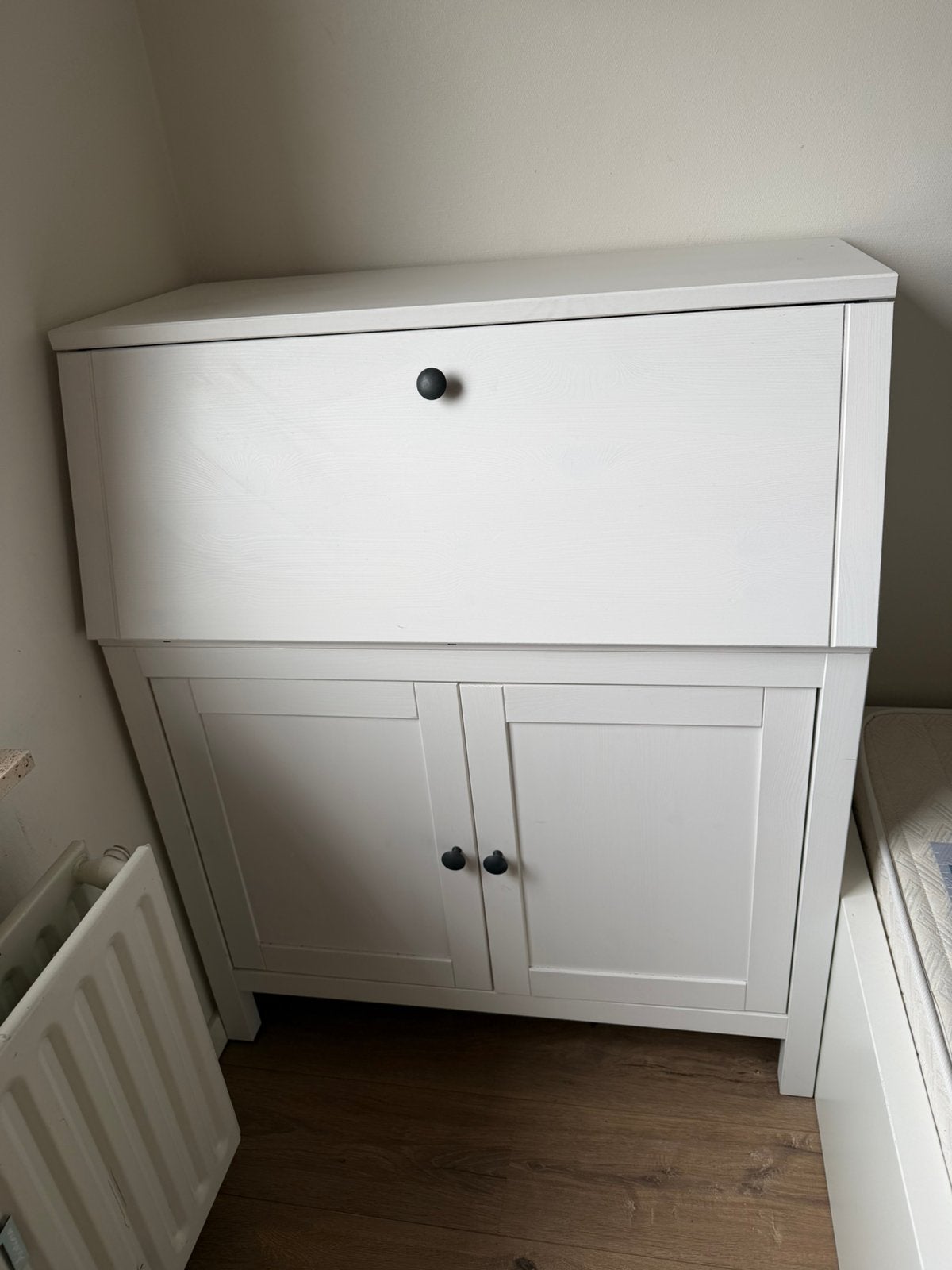 Secretaire wit Hemnes Ikea, Ophalen, Gebruikt