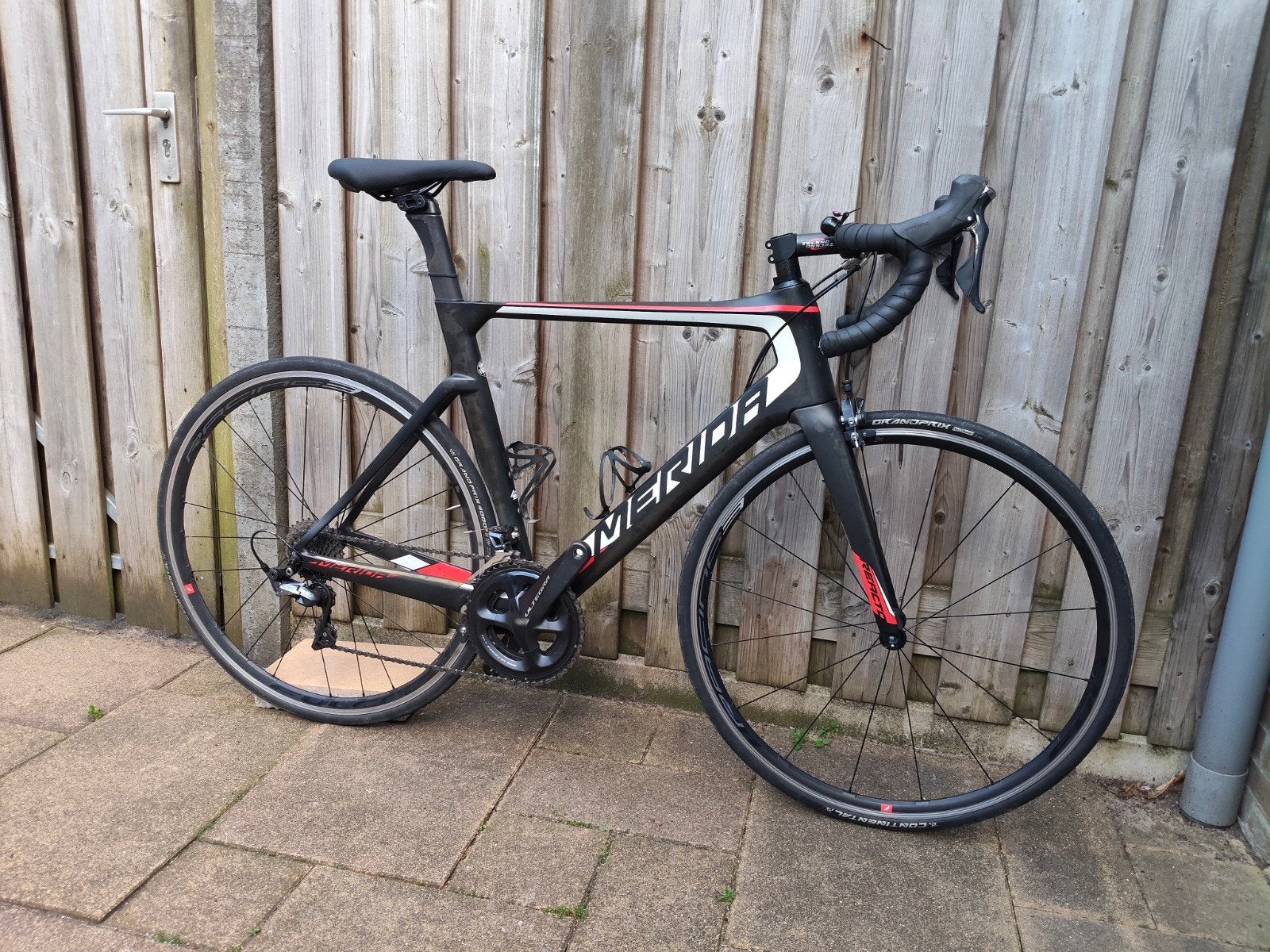 Merida Reacto 6000 Carbon Racefiets | Shimano Ultegra | Zeer, 28 inch, Gebruikt, Velgrem, Meer dan 20 versnellingen