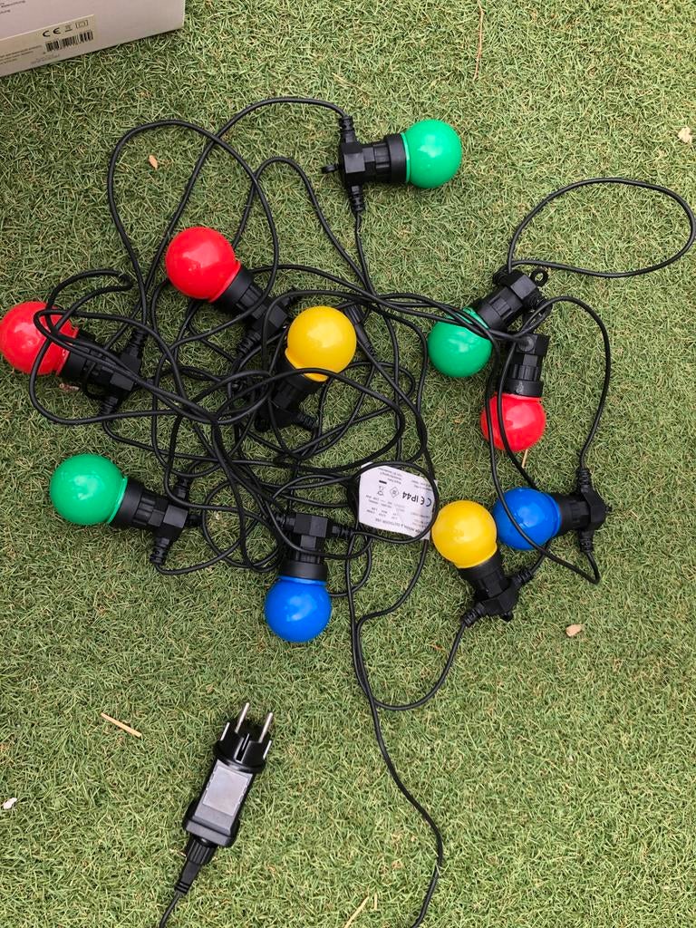 Royal Patio LED Feestverlichting - 10M, 5 LED's, IP44, Kunststof, Minder dan 50 watt, Overige typen, Nieuw