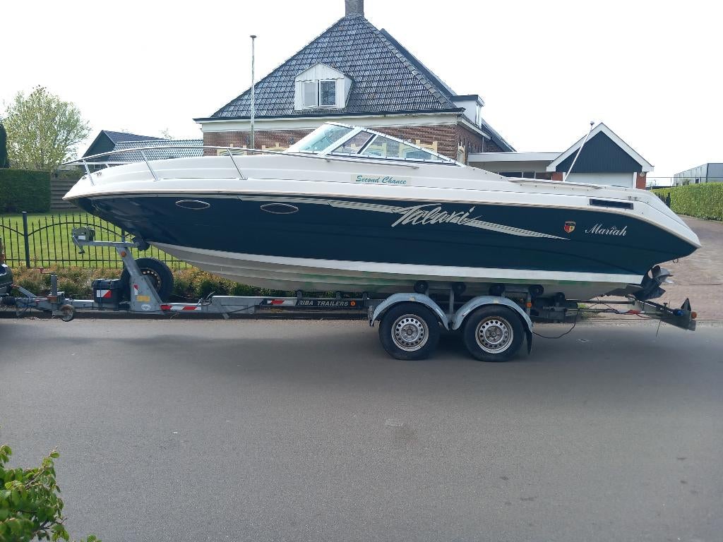 MARIAH TALARI 235 V 8 MERCRUISER+TRAILER INRUIL MOGELIJK, Watersport en Boten, Ophalen, 6 meter of meer, Nieuw, 200 pk of meer