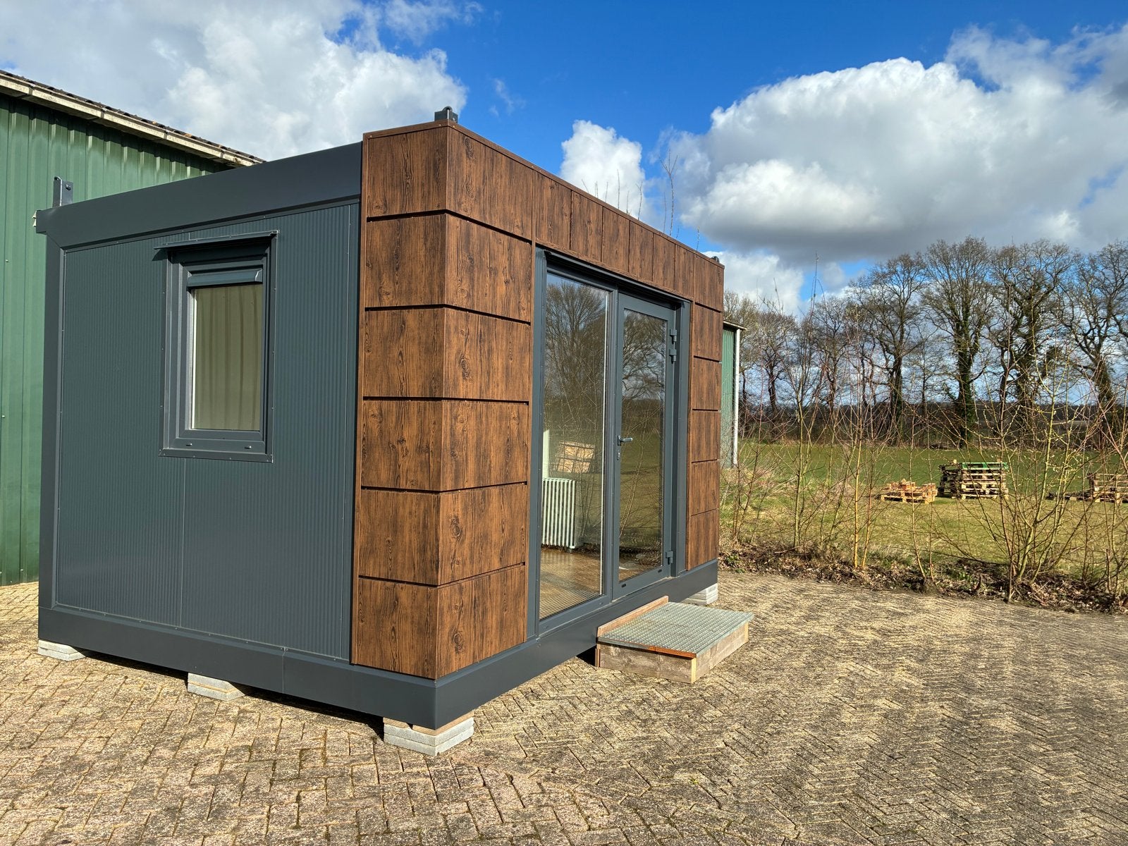 Nieuwe Moderne Kantoorunit / Tuinkantoor / Tiny House, Zakelijke goederen, Ophalen of Verzenden