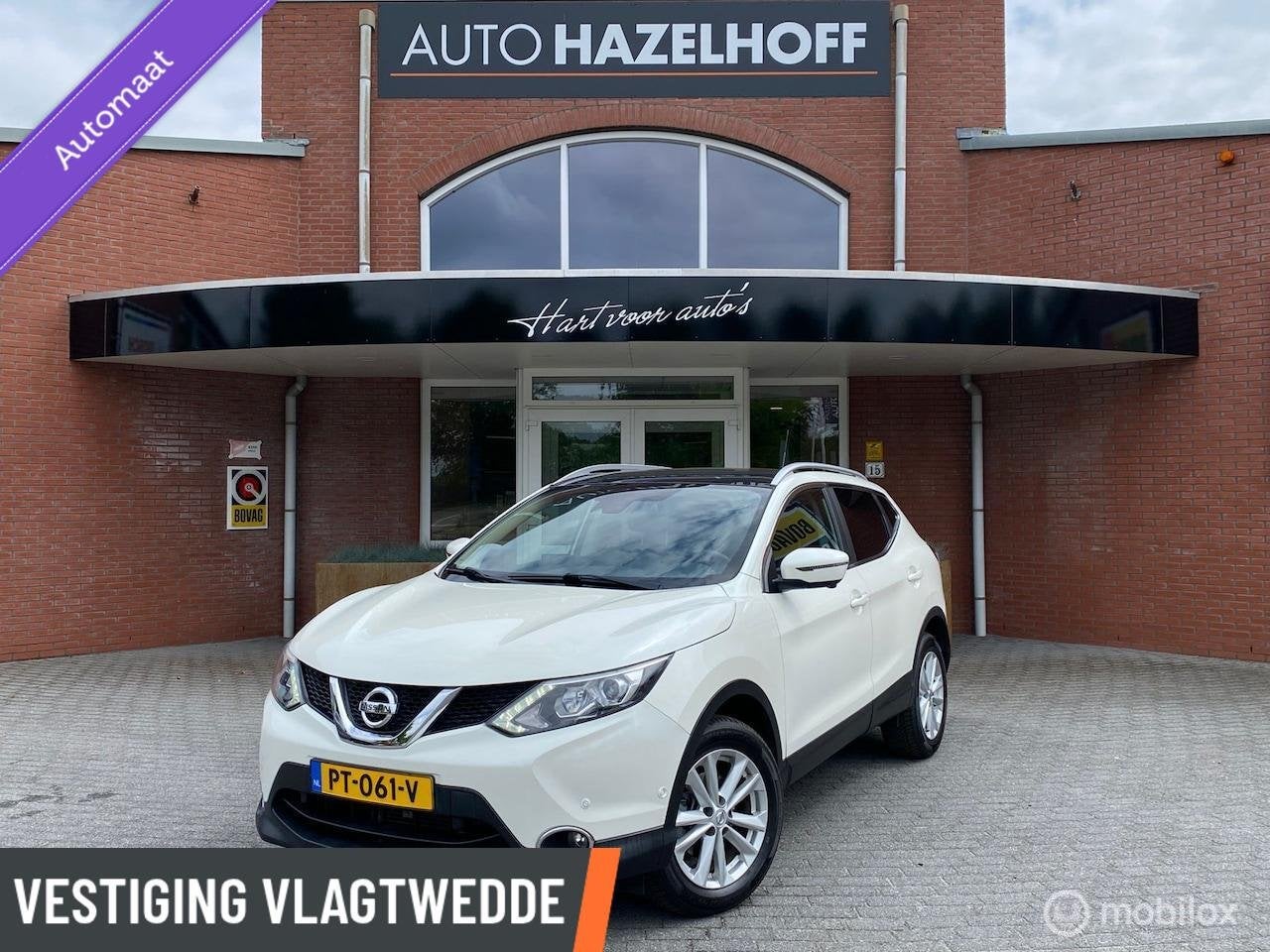 Nissan Qashqai 1.2 Business Edition Automaat | 360° Camera, Gebruikt, 4 cilinders, Automatische klimaatregeling, 116 pk
