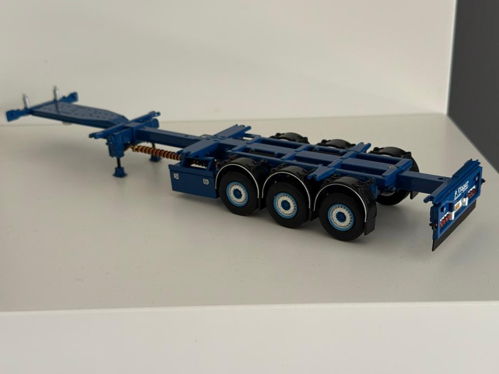 oplegger wsi visser, Hobby en Vrije tijd, Ophalen of Verzenden, Zo goed als nieuw, Bus of Vrachtwagen, Wsi