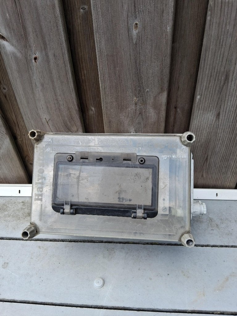 Halyester kastje (elektra)., Doe-het-zelf en Verbouw, Elektra en Kabels, Ophalen of Verzenden, Gebruikt, Overige merken, Groepenkast