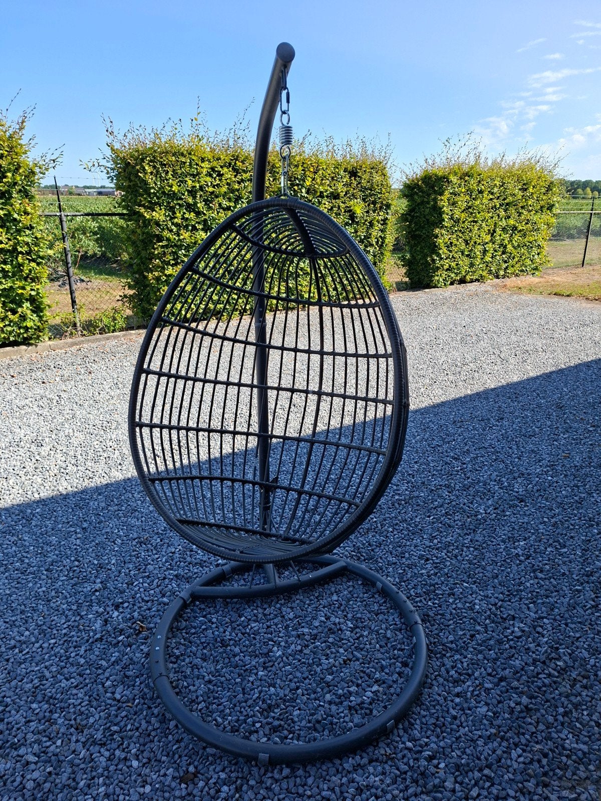 Comfortabele hangstoel - Grijs, Ophalen, Gebruikt