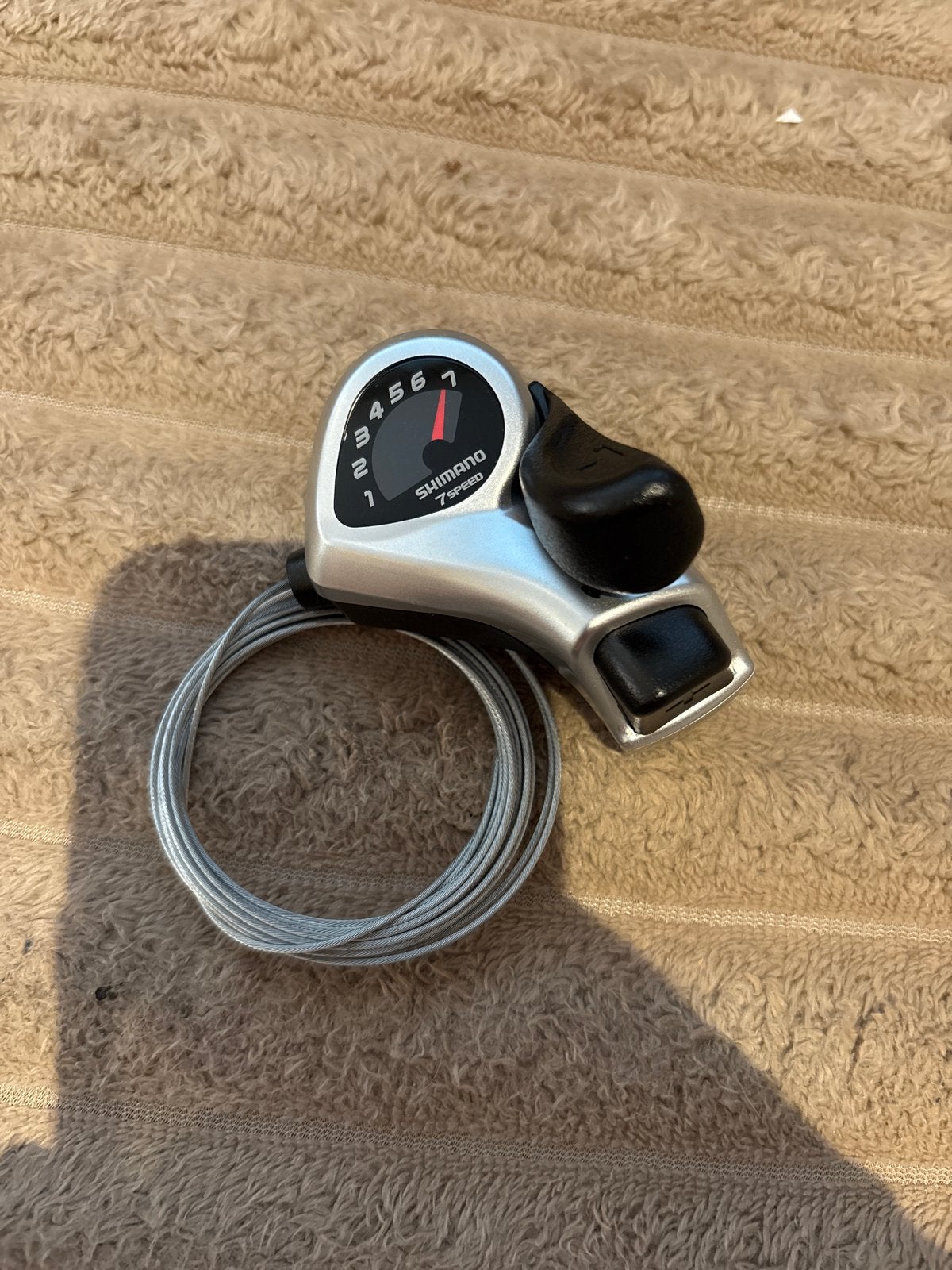 Shimano SL-TX30-7R 7-speed fiets shifter, Ophalen of Verzenden, Derailleur of Ketting, Stadsfiets, Nieuw