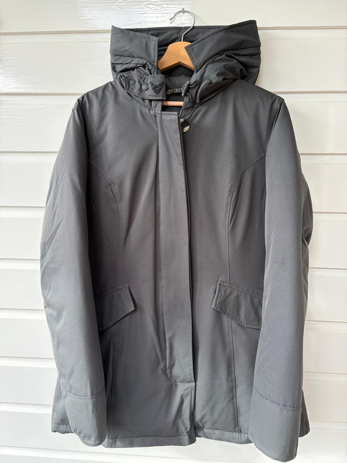 Airforce winterjas, Ophalen of Verzenden, Zo goed als nieuw, Maat 52/54 (L), Grijs