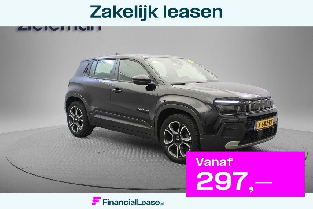 Jeep Avenger 1.2 Altitude - Digitaal Cockpit, Carplay, Camer, 101 pk, Gebruikt, 1199 cc, Met garantie (alle)