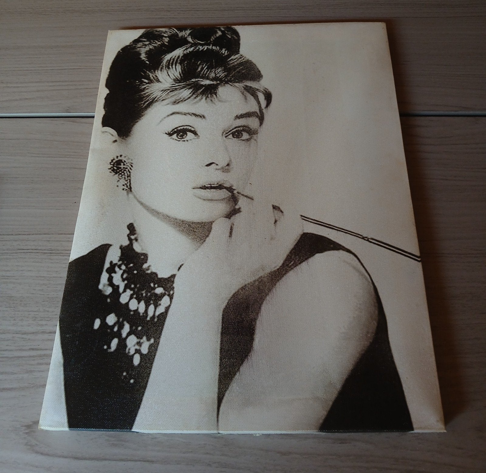 Audrey Hepburn Canvas Print - Klassiek Portret, Ophalen of Verzenden