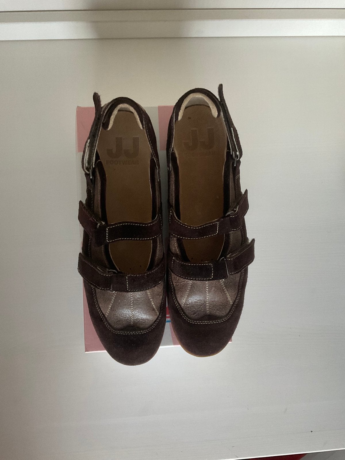 JJ Footwear Ceciel Instappers Maat 42, Ophalen of Verzenden, Zo goed als nieuw, Bruin, Instappers