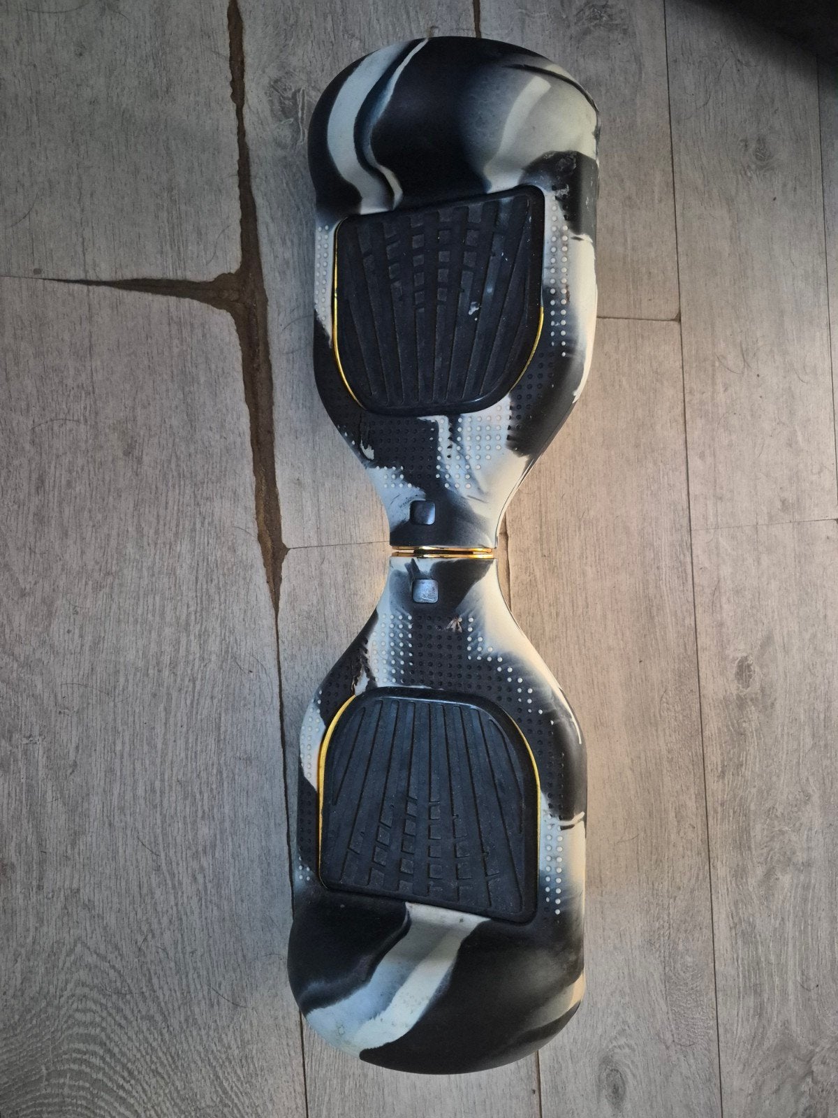 Hoverboard Zwart/Wit Camouflage - Zo goed als nieuw, Ophalen of Verzenden, Zo goed als nieuw, Elektrische step (E-scooter), Onbekend