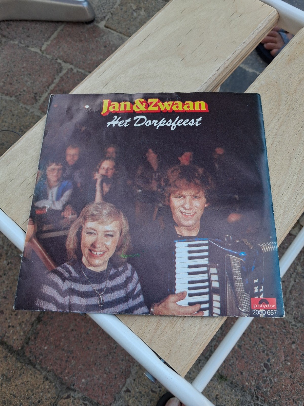 Jan & Zwaan - Het Dorpsfeest (Vinyl Single), Gebruikt, 7 inch, EP, Schlager
