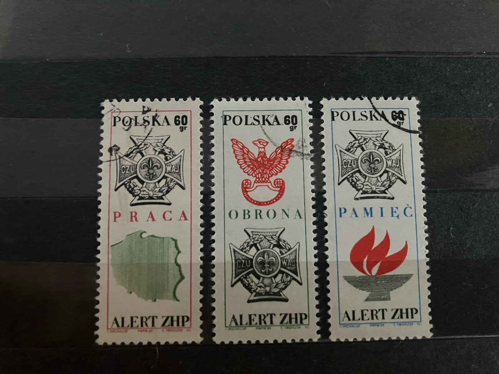 Polen Alert ZHP 60gr gestempeld, Postzegels en Munten, Ophalen of Verzenden, Polen, Gestempeld