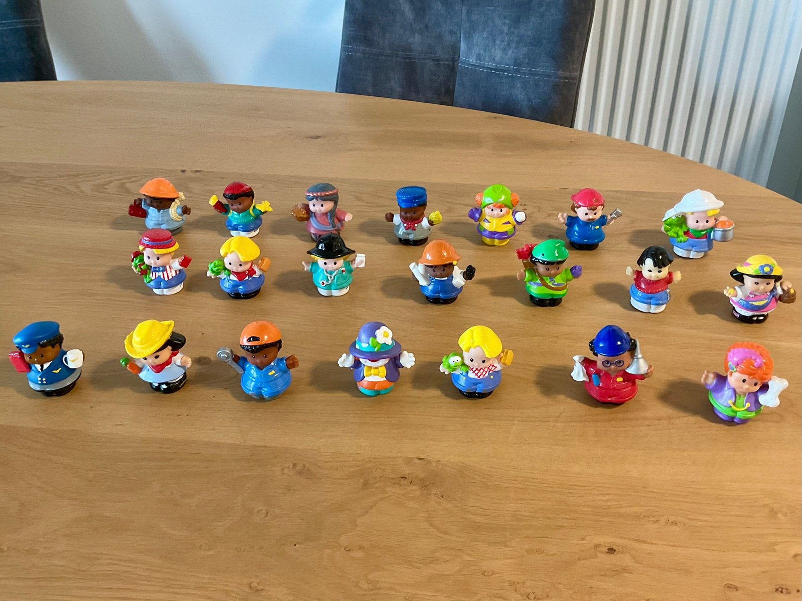 Little People : set poppetjes ( 7 stuks ) voor € 5,00, Kinderen en Baby's, Speelgoed | Fisher-Price, Ophalen, Gebruikt, Speelset